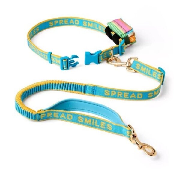 The Cuddle Collab Crossbody & Hands Free Dog Leash w/ Bag Holder & Bungee Strap - Picture 1 of 4